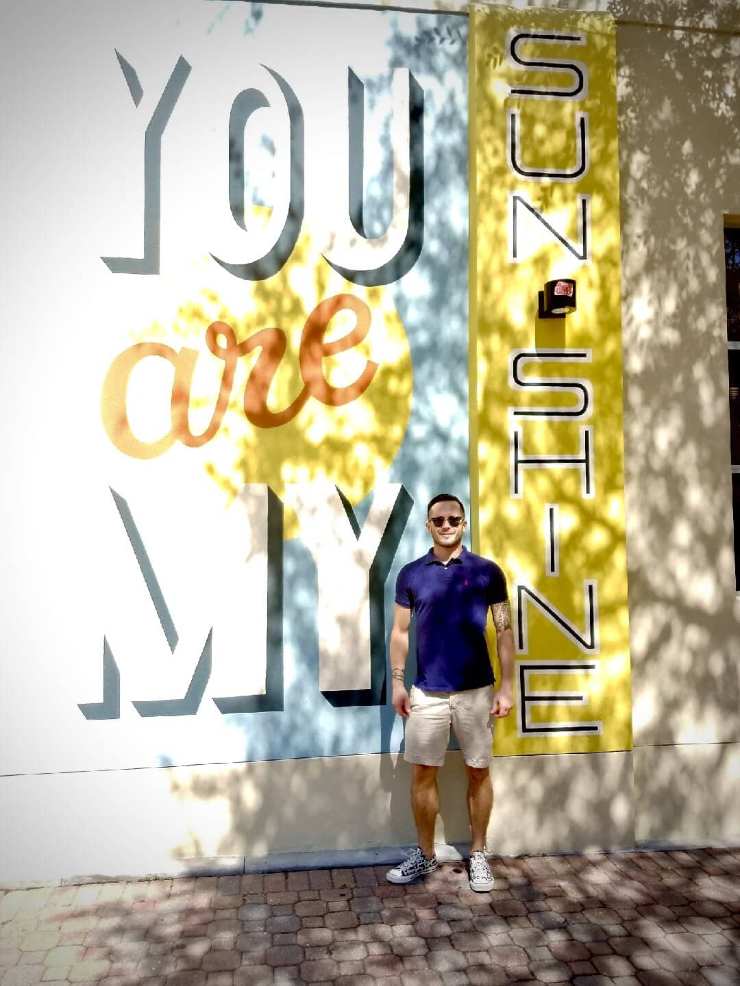 sunshine on my mind mural downtown stpete