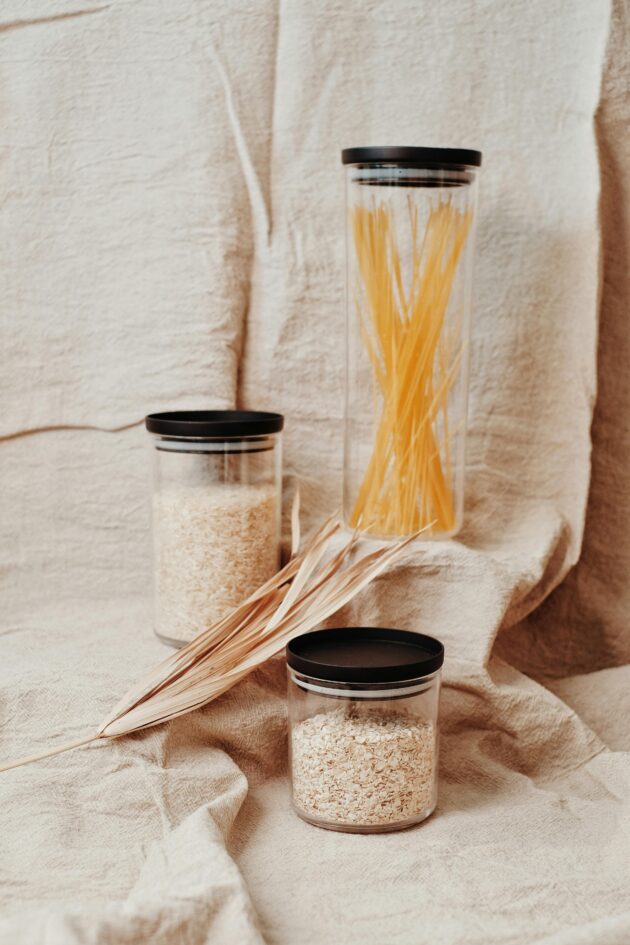 reusable glass jars