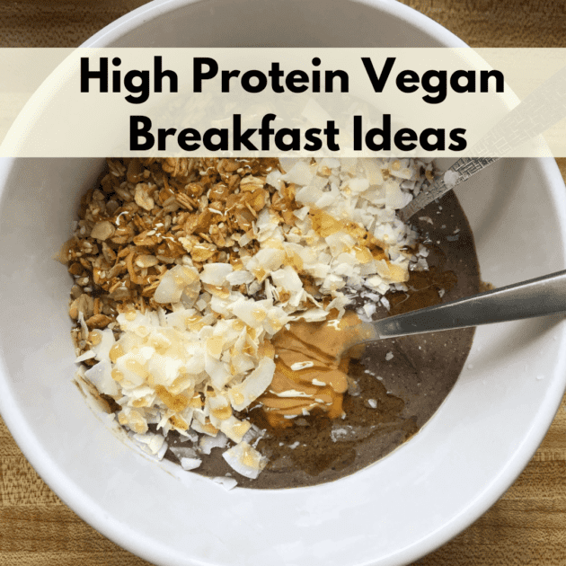 A protein packed smoothie bowl for a healthy and filling vegan breakfast