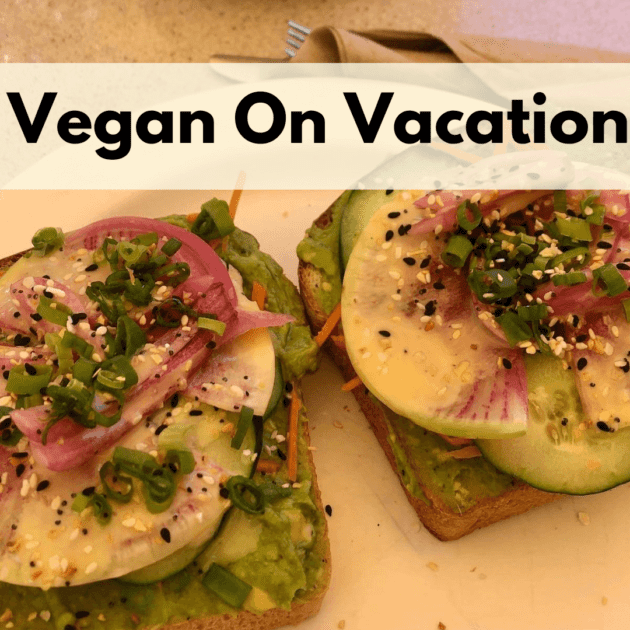 avocado toast I had on vacation