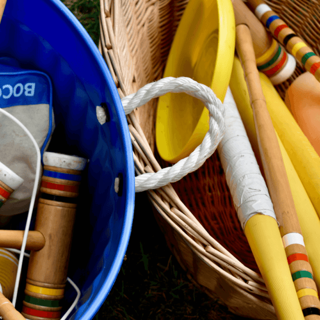rented yard games that are a great sustainable swap for hosting parties