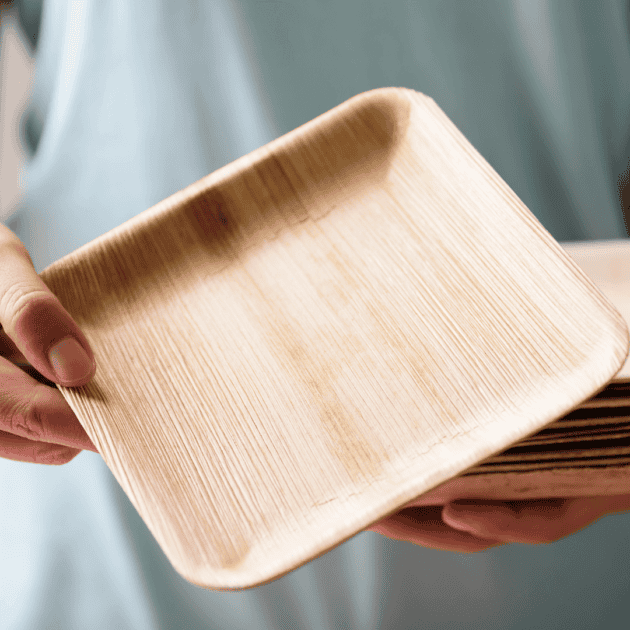 compostable plates to use instead of paper plates or disposable plastic