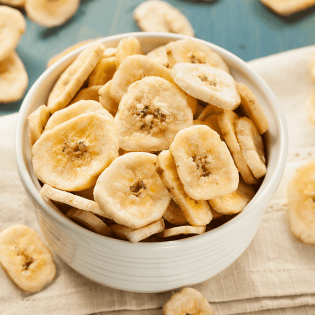 dehydrated banana