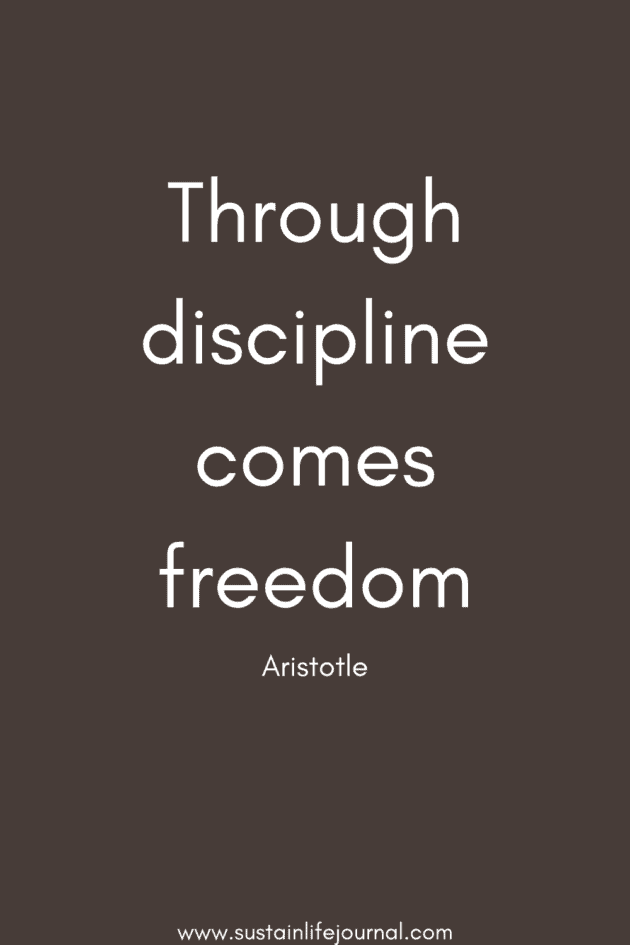 discipline quote