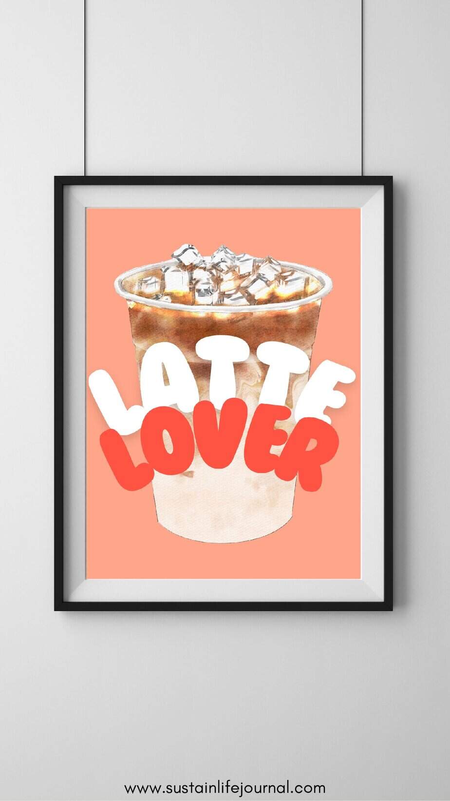 Iced Latte Digital Download Wall Art - Image 3