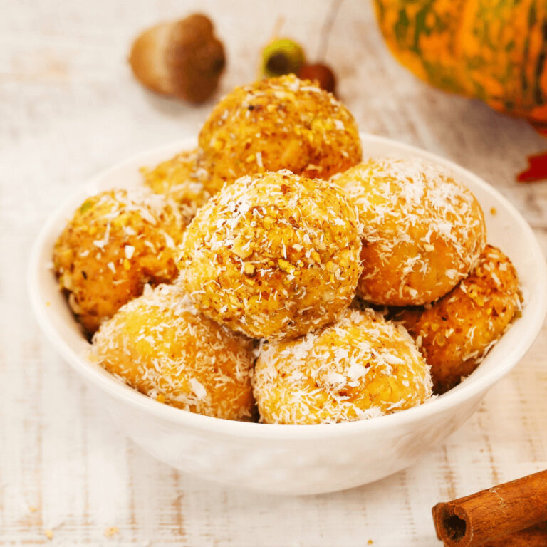 vegan pumpkin fall snack recipe