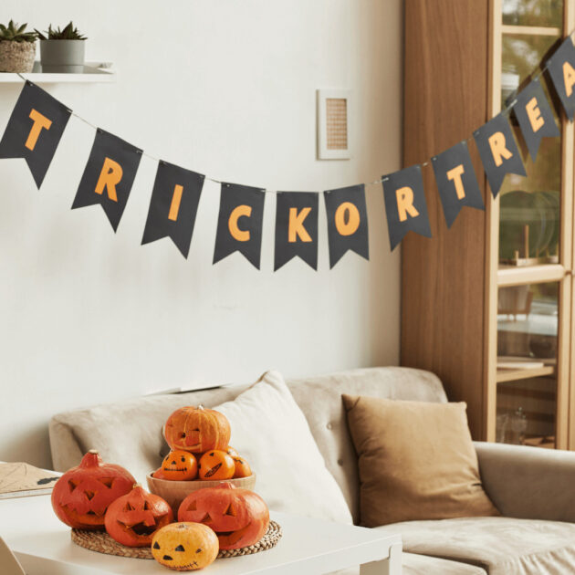 Indoor Halloween decorations