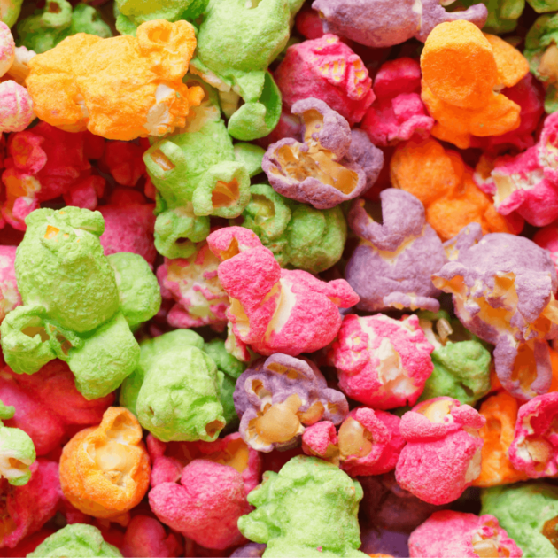 Halloween popcorn
