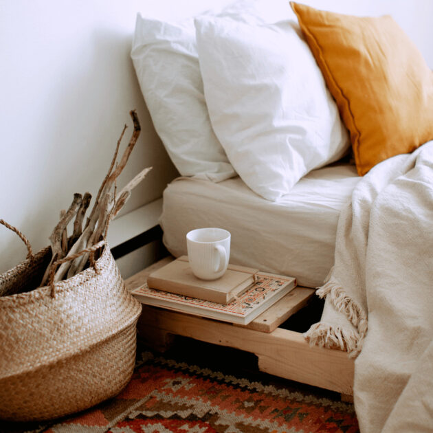 a small cozy bedroom
