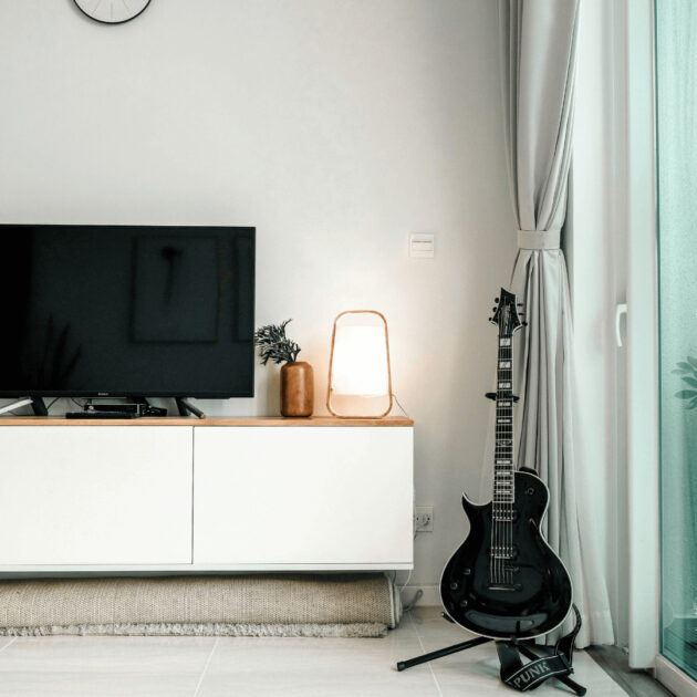 mood lighting for cozy apartment