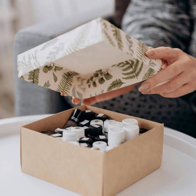 essential oil storage box