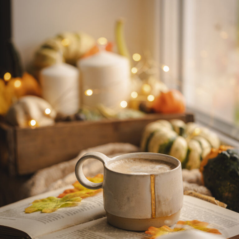 a cozy fall apartment
