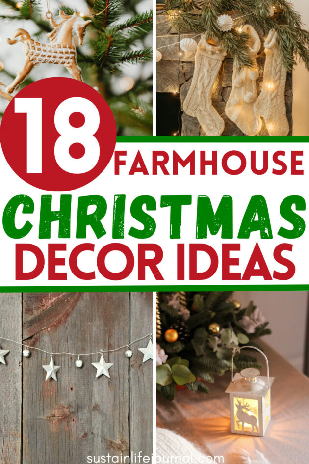 simple vintage Christmas decorations
