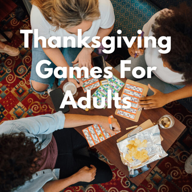 Thanksgiving games for adults