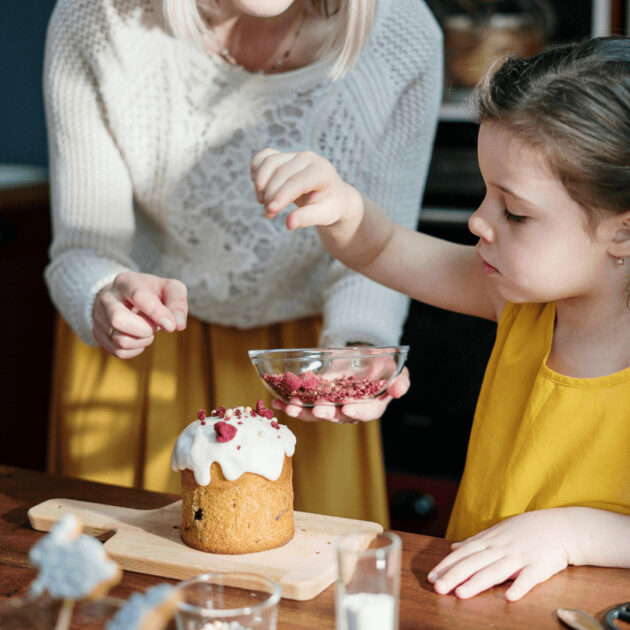 a kid cooking class