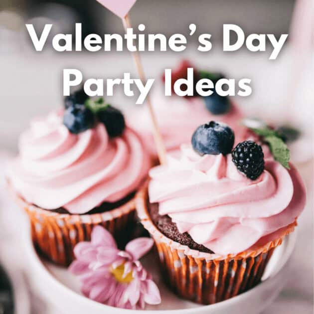 cupcakes at a Galentines party