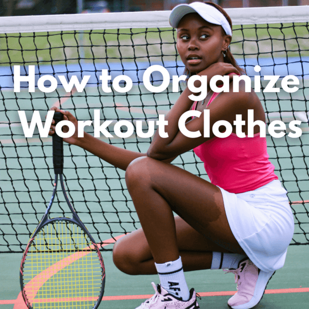 woman wearing exercise clothes