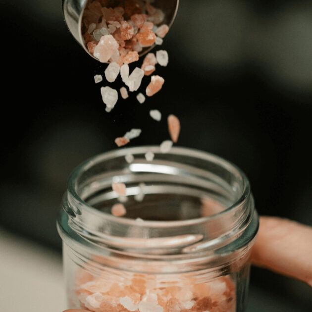 coarse salt for non toxic cleaning