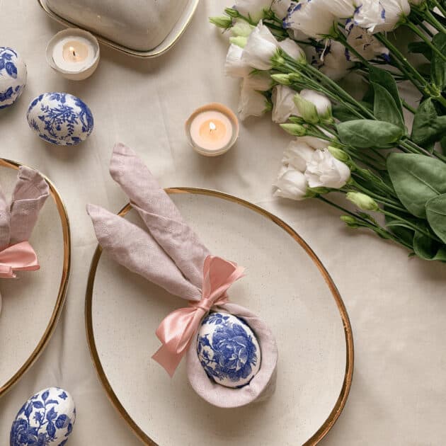 easter egg napkin ring