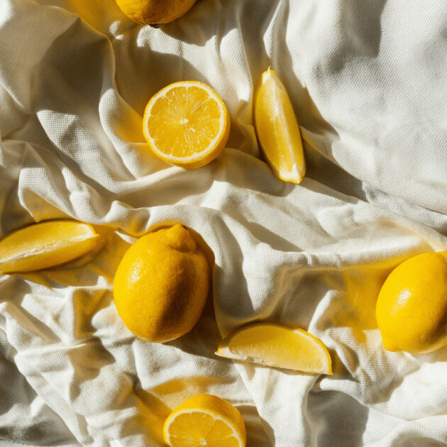 lemon peels for a natural drain cleaner