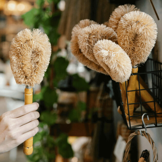 coconut scrubber for kitchen cleaning