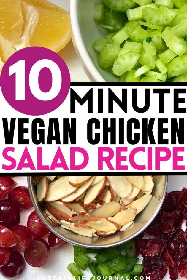 vegan chickpea salad sandwich ingredients
