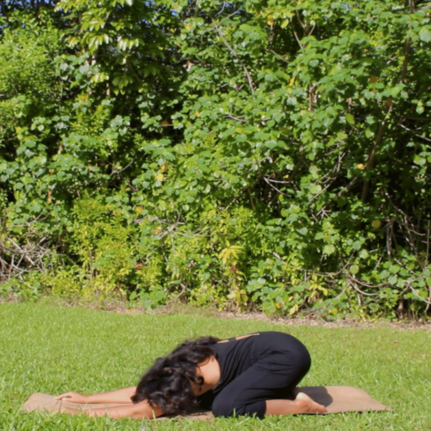 child's pose