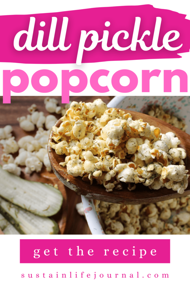 dill pickle popcorn