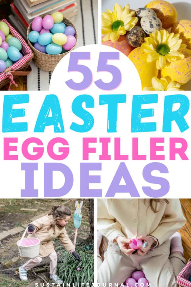 girl on an Easter egg hunt, fillable Easter eggs and Easter egg stuffers