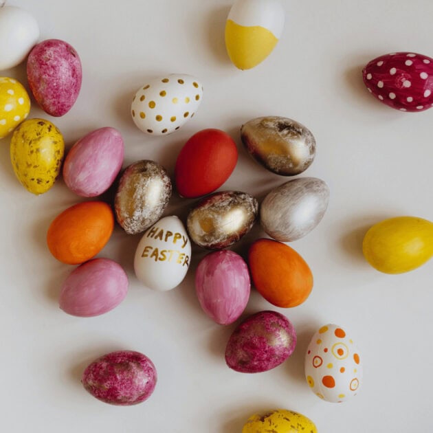 filled Easter eggs