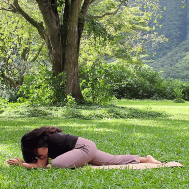 pigeon pose