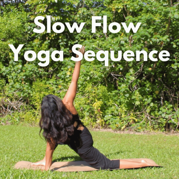 low lunge yoga flow