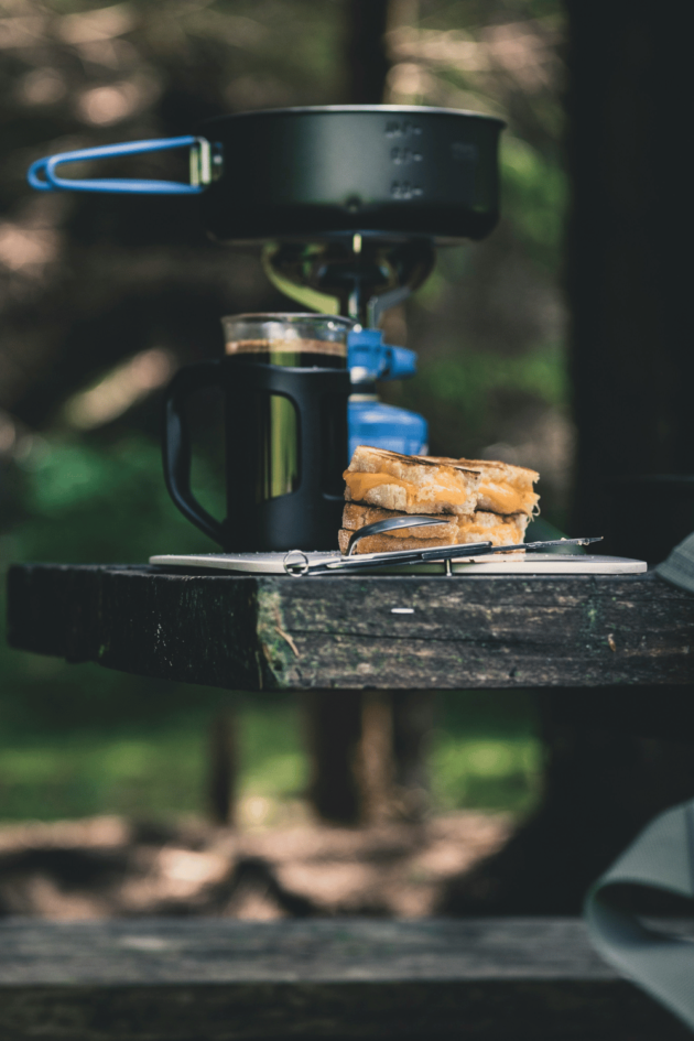 camping breakfast sandwiches