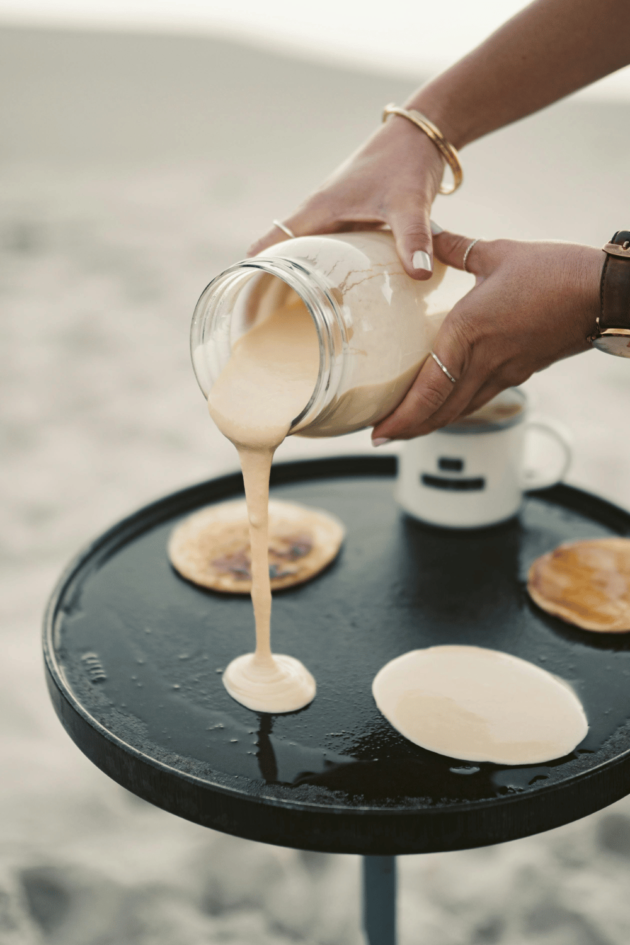 camping pancakes