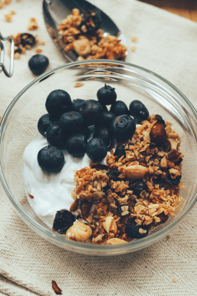 yogurt and granola