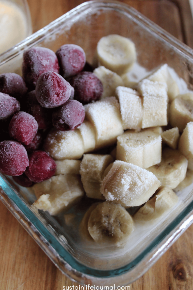 frozen fruit for nice cream