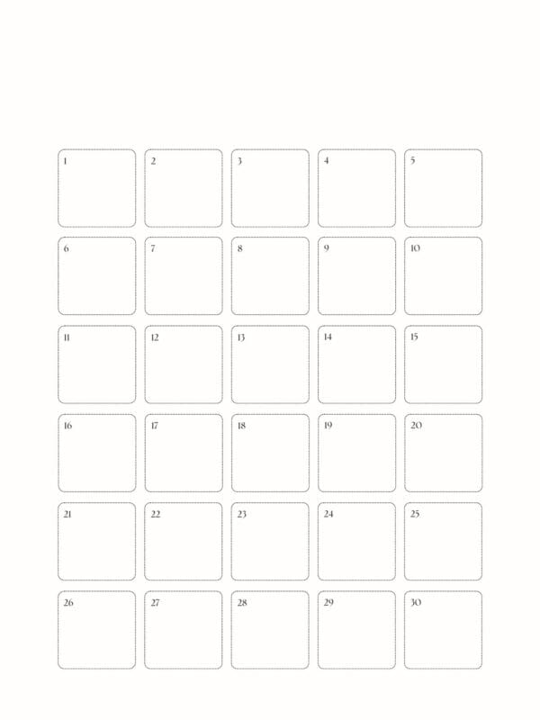 30 day chart