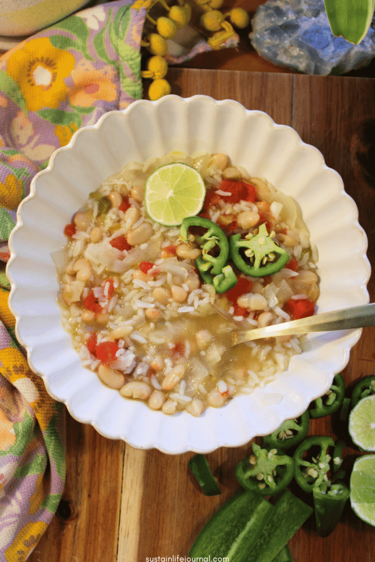 vegan green chili
