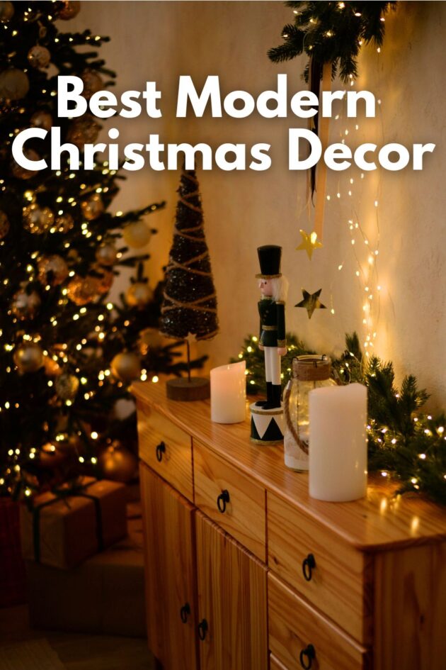 contemporary Christmas decorations
