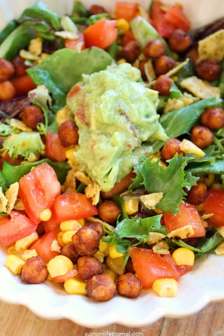 easy vegan taco salad