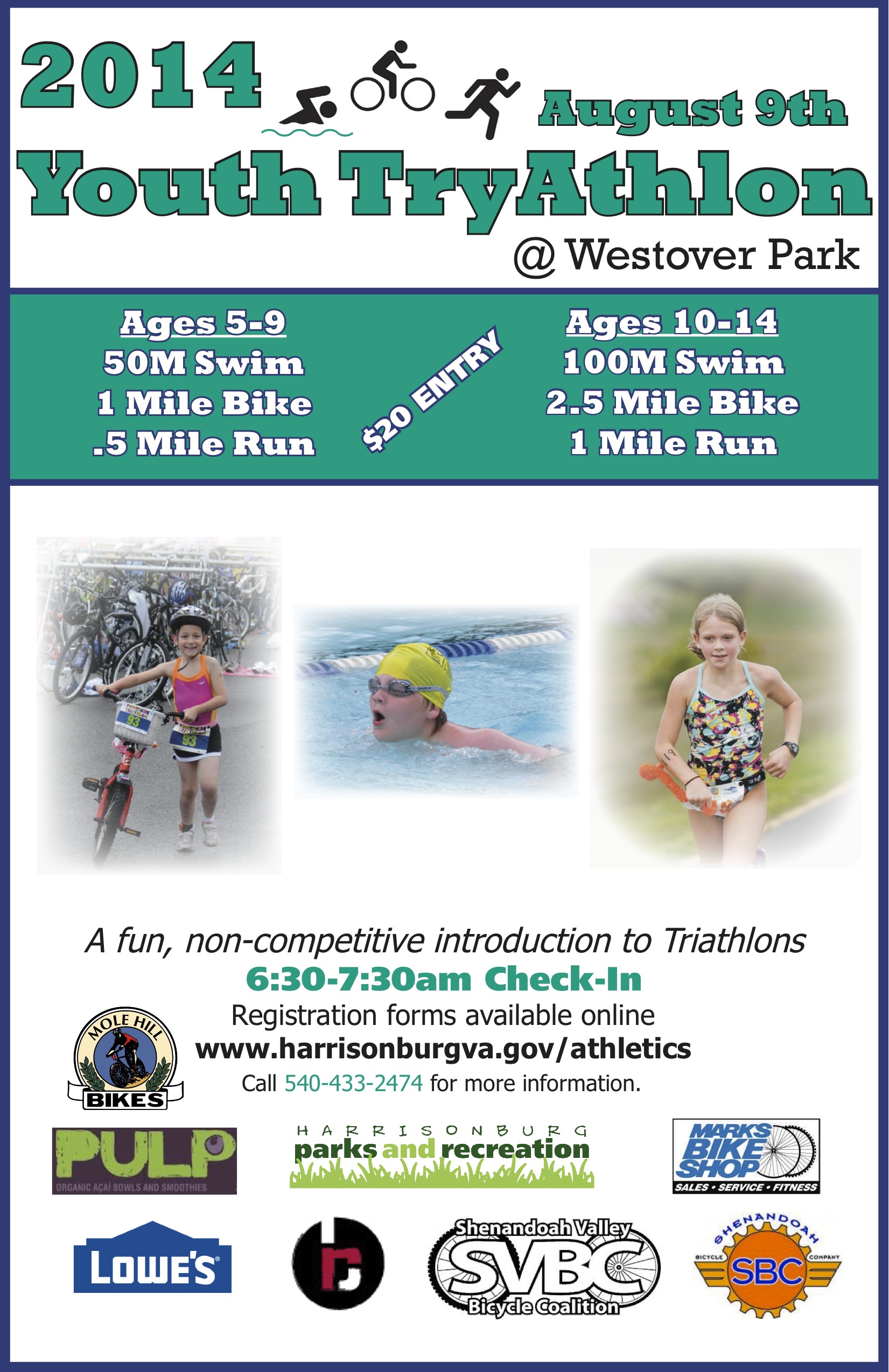 Youth TryAthlon Aug 9