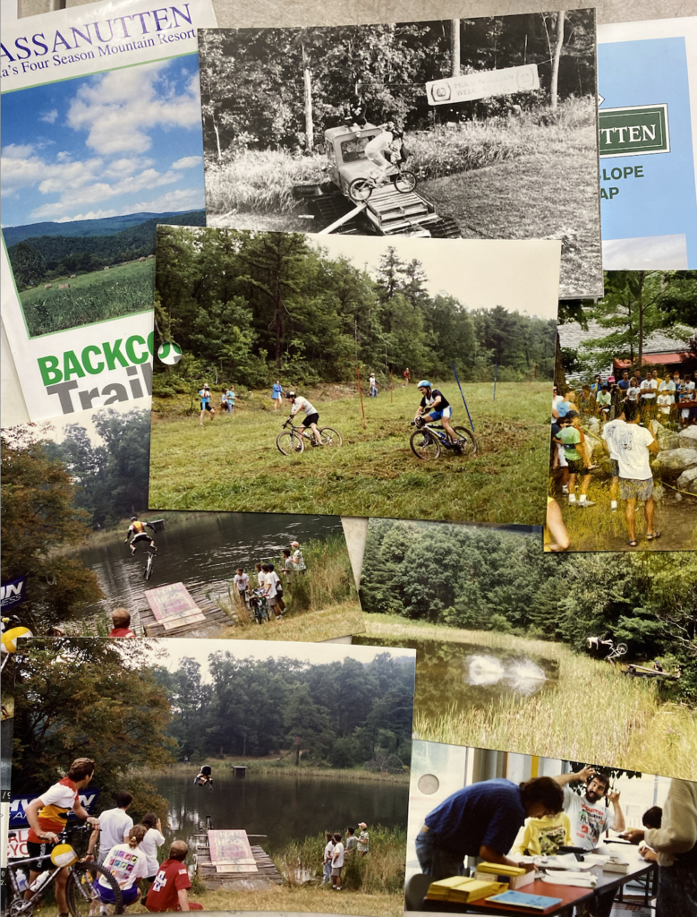 Over the years, Kenny has collected photos, maps, newspapers and magazine articles, documenting the past and making room for the future.