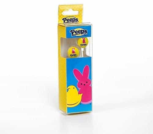 peeps bunny earbuds