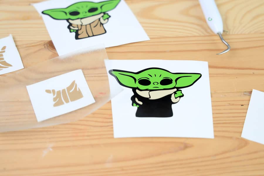 Baby Yoda Cricut SVG