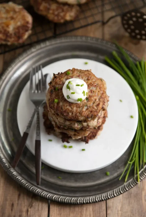 irish corned beef potato pancakes