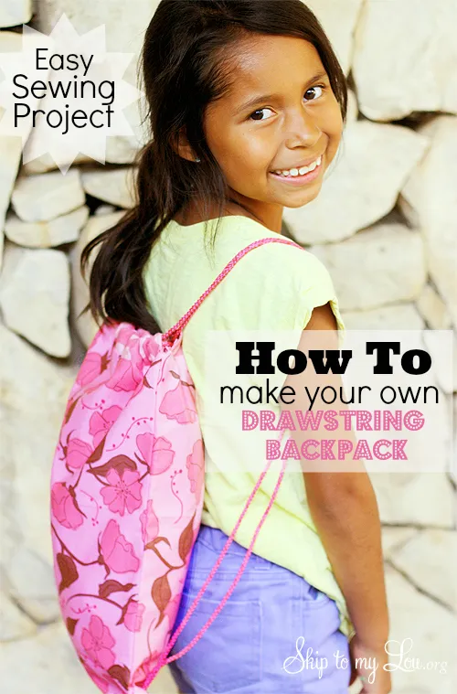 drawstring backpack