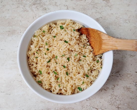 savory chicken rice