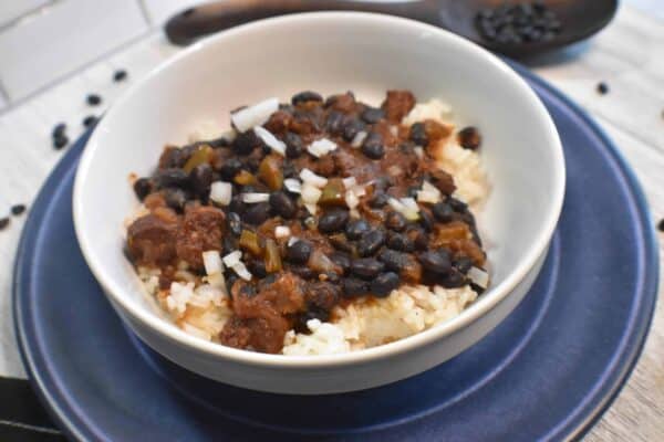 black beans sausage 1 scaled 600x400 1