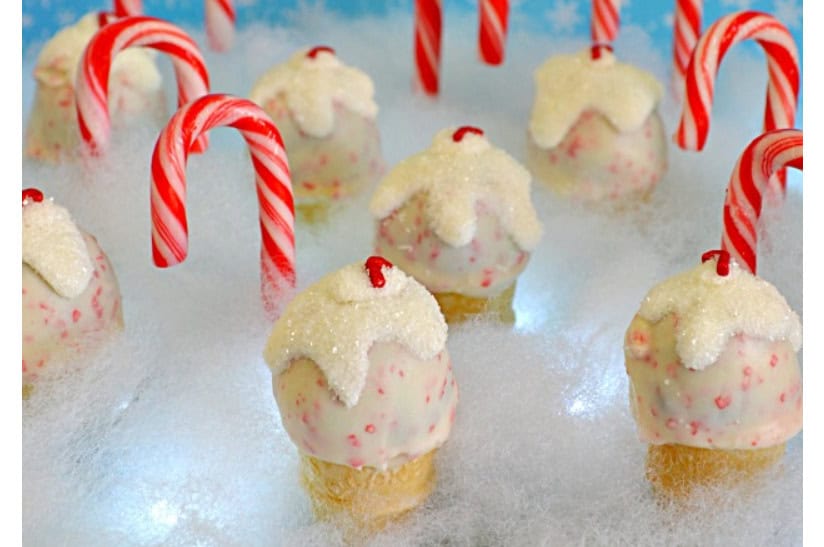 ice cream cone oreo cookie balls
