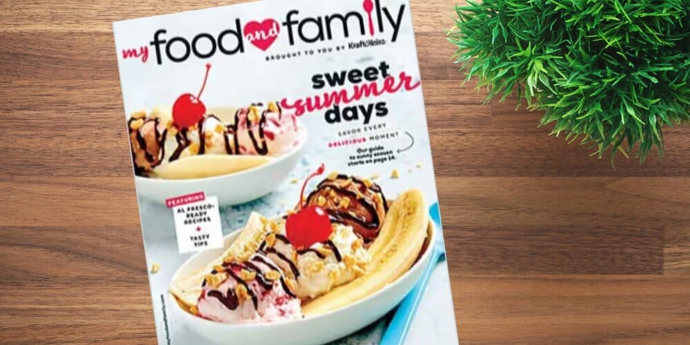 free food and family magazine